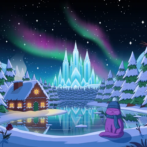 Ice Palace, album cover artwork by Purrple Cat (2024)