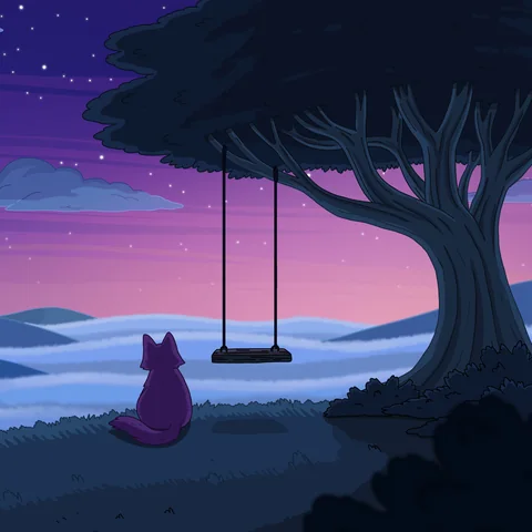 Memories, album cover artwork by Purrple Cat (2025)