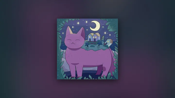 Nostalgia and Moving On wallpaper by Purrple Cat
