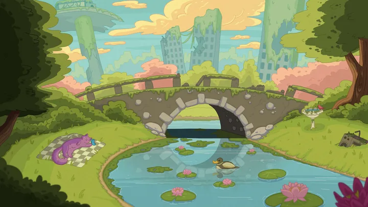 Signs of Life, widescreen artwork by Purrple Cat (2022)