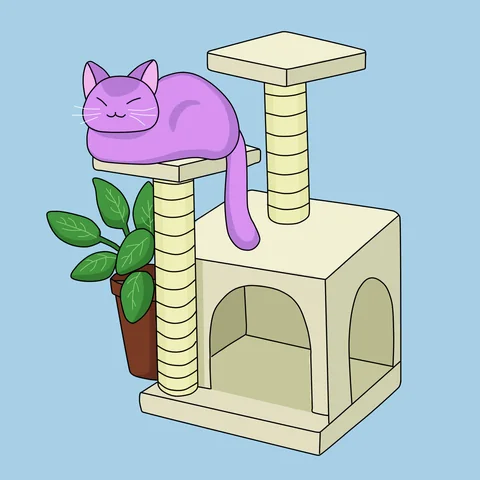 Up All Night, album cover artwork by Purrple Cat (2018)
