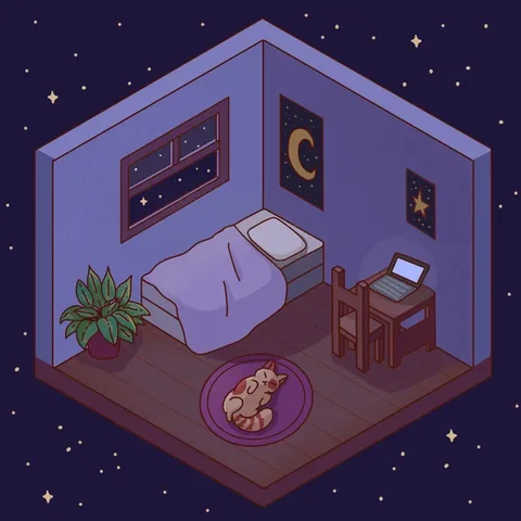 Whispers in the Dark, album cover artwork by Purrple Cat (2019)